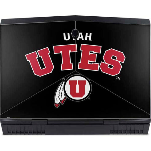 University of Utah Utes Logo Dell Alienware Skin