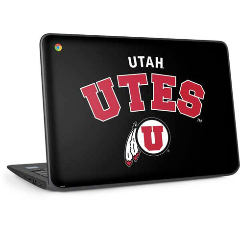 University of Utah Utes Logo HP Chromebook Skin