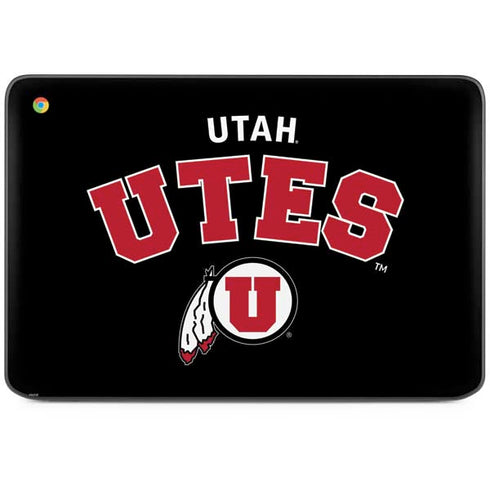 University of Utah Utes Logo HP Chromebook Skin