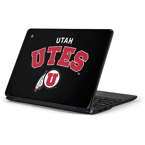 University of Utah Utes Logo Samsung Chromebook Skin
