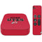 Utah Utes Text on Red Apple TV 4K Skin