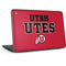 University of Utah Utes Text on Red HP Chromebook Skin