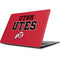 Utah Utes Text on Red MacBook 12-inch (2015 Retina Display) Skin