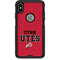 Utah Utes Text on Red OtterBox Commuter iPhone XS Max Skin