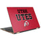 Utah Utes Text on Red Spectre x360 15t Skin