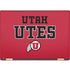 Utah Utes Text on Red Spectre x360 15t Skin