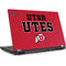 Utah Utes Text on Red ThinkPad P71 Skin