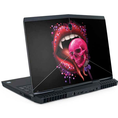 Vampire Skull Lollypop by Sarah Richter Dell Alienware Skin