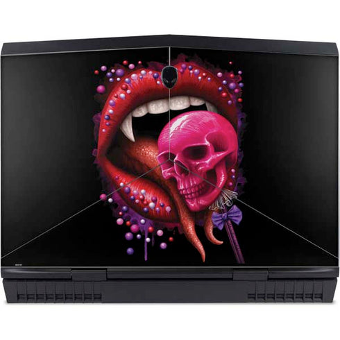 Vampire Skull Lollypop by Sarah Richter Dell Alienware Skin
