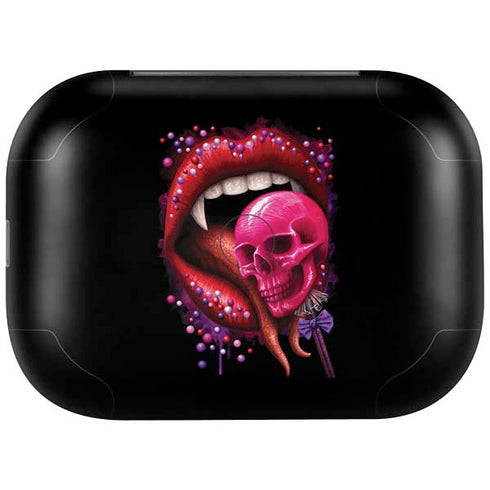Vampire Skull Lollypop by Sarah Richter Amazon Echo Buds Skin