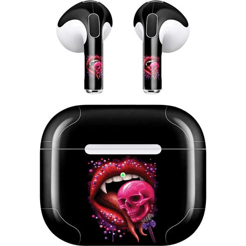 Vampire Skull Lollypop by Sarah Richter Apple AirPods (3rd Gen 2021) Skin