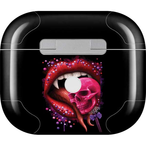Vampire Skull Lollypop by Sarah Richter Apple AirPods (3rd Gen 2021) Skin