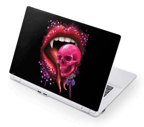 Vampire Skull Lollypop by Sarah Richter Acer Chromebook Skin