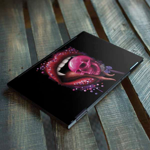 Vampire Skull Lollypop by Sarah Richter HP Envy Skin