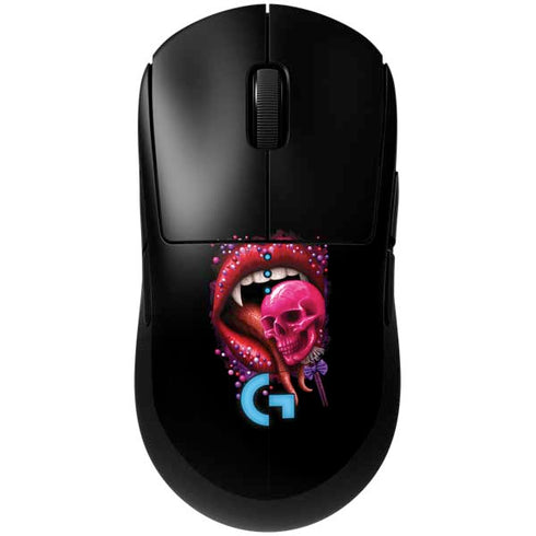 Vampire Skull Lollypop by Sarah Richter G Pro Wireless Gaming Mouse Skin