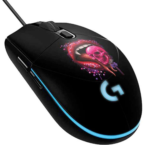 Vampire Skull Lollypop by Sarah Richter G203 Prodigy RGB Wired Gaming Mouse Skin
