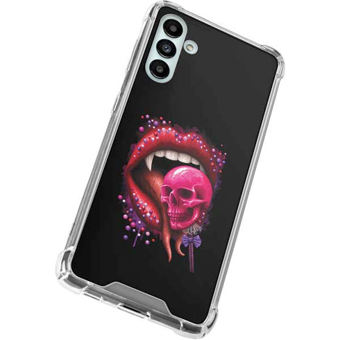 Vampire Skull Lollypop by Sarah Richter Galaxy A13 5G Clear Case