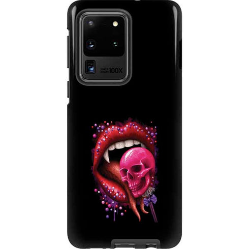 Vampire Skull Lollypop by Sarah Richter Galaxy S20 Ultra 5G Pro Case