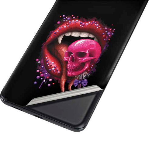 Vampire Skull Lollypop by Sarah Richter Galaxy S21 5G Skin