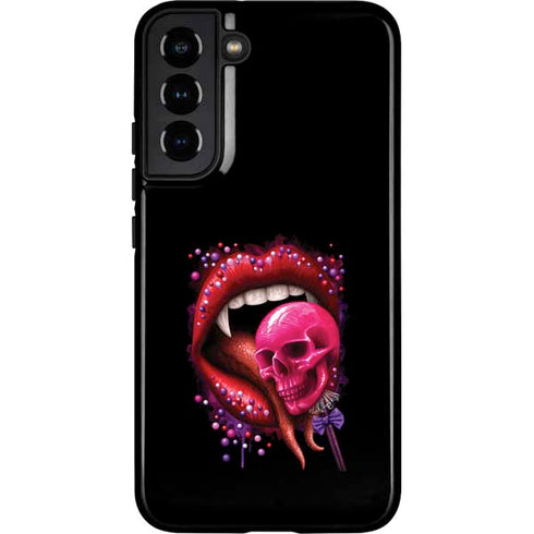 Vampire Skull Lollypop by Sarah Richter Galaxy S22 Plus Pro Case