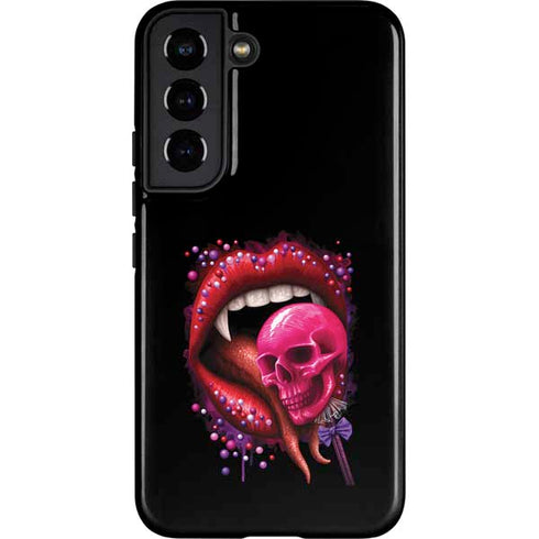 Vampire Skull Lollypop by Sarah Richter Galaxy S22 Pro Case