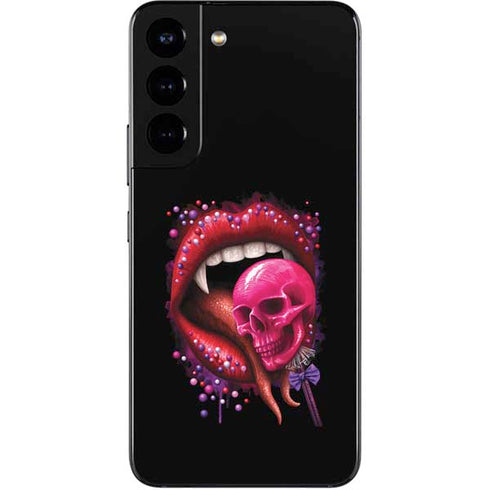 Vampire Skull Lollypop by Sarah Richter Galaxy S22 Skin