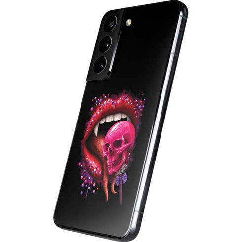 Vampire Skull Lollypop by Sarah Richter Galaxy S22 Skin