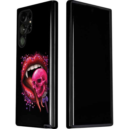 Vampire Skull Lollypop by Sarah Richter Galaxy S22 Ultra Pro Case