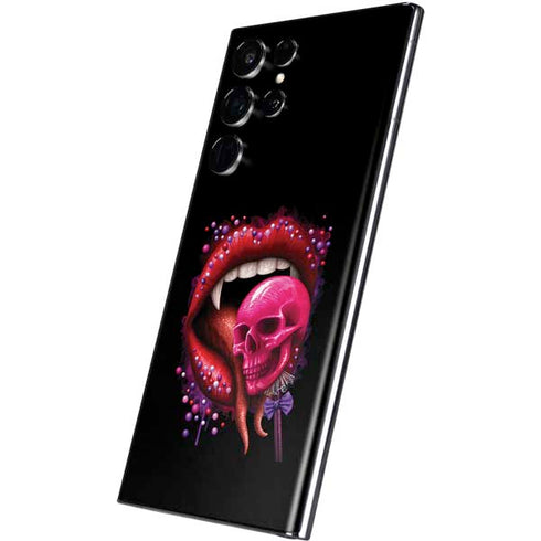 Vampire Skull Lollypop by Sarah Richter Galaxy S22 Ultra Skin