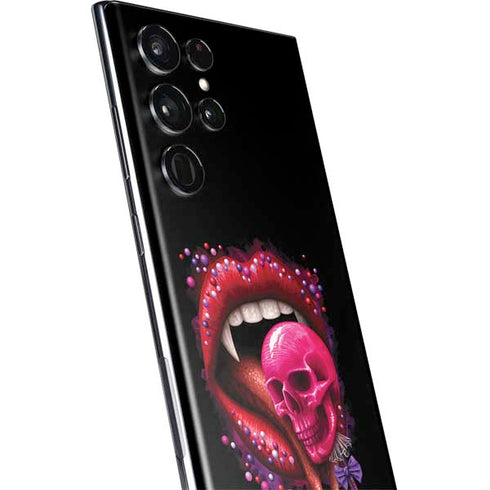 Vampire Skull Lollypop by Sarah Richter Galaxy S22 Ultra Skin