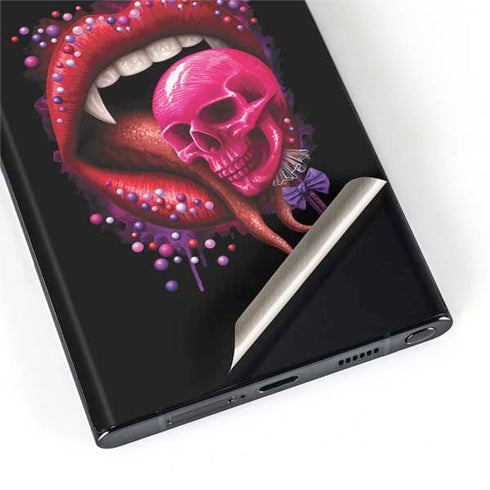 Vampire Skull Lollypop by Sarah Richter Galaxy S22 Ultra Skin