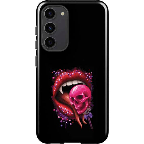 Vampire Skull Lollypop by Sarah Richter Galaxy S23 Plus Pro Case