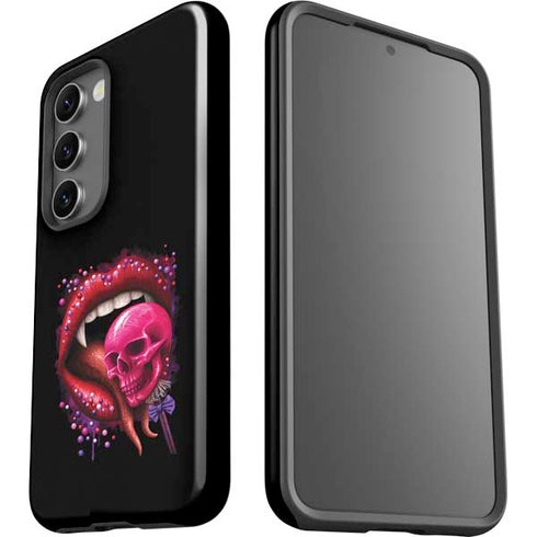 Vampire Skull Lollypop by Sarah Richter Galaxy S23 Plus Pro Case