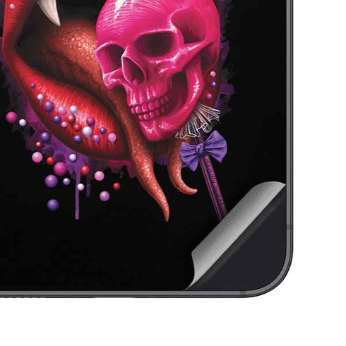 Vampire Skull Lollypop by Sarah Richter Galaxy S23 Plus Skin