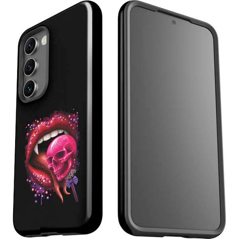 Vampire Skull Lollypop by Sarah Richter Galaxy S23 Pro Case