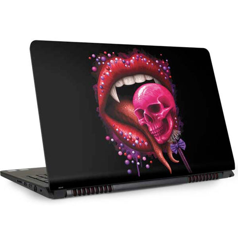 Vampire Skull Lollypop by Sarah Richter Dell Inspiron Skin