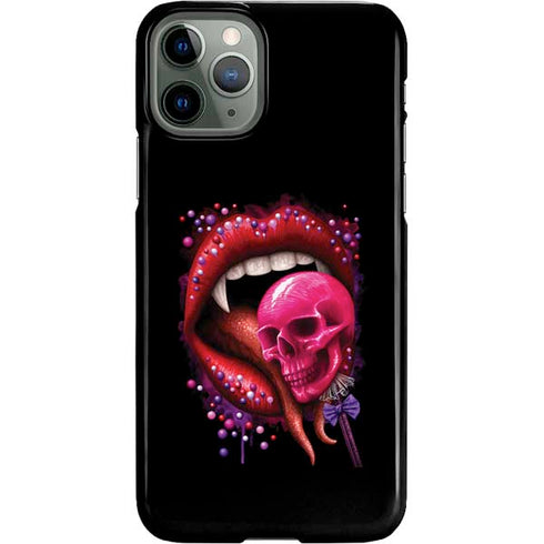 Vampire Skull Lollypop by Sarah Richter iPhone 11 Pro Lite Case