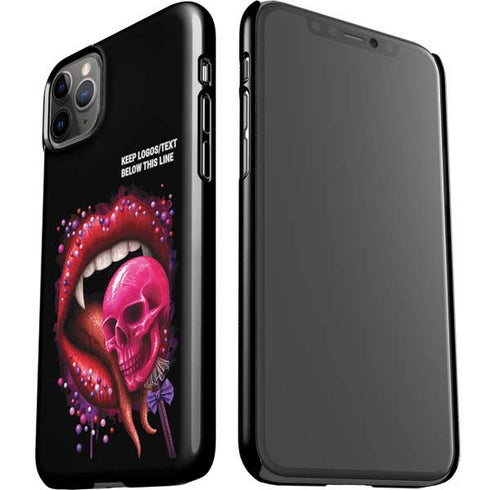 Vampire Skull Lollypop by Sarah Richter iPhone 11 Pro Max Lite Case
