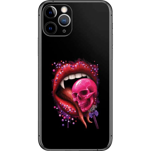 Vampire Skull Lollypop by Sarah Richter iPhone 11 Pro Skin