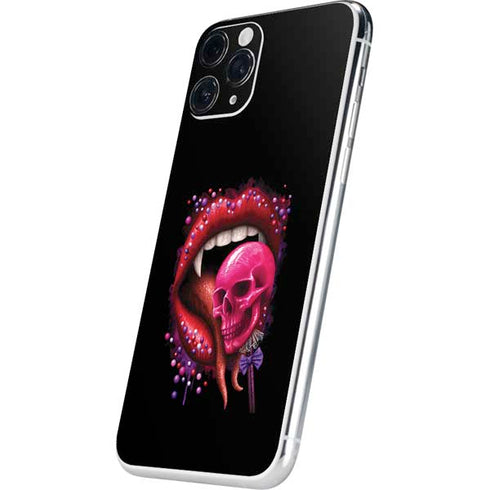 Vampire Skull Lollypop by Sarah Richter iPhone 11 Pro Skin