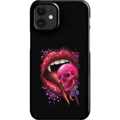 Vampire Skull Lollypop by Sarah Richter iPhone 12 Mini Lite Case