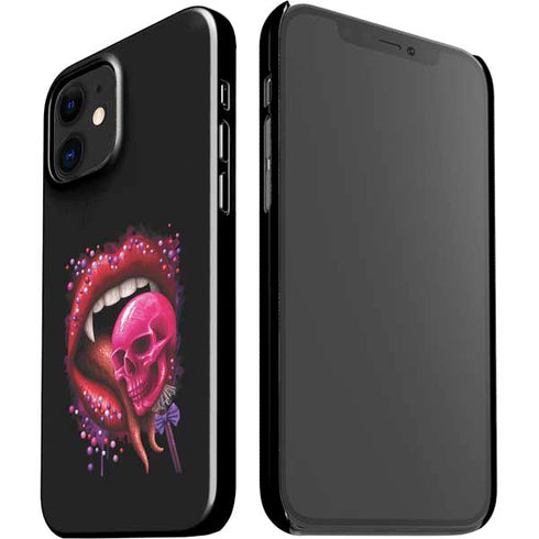 Vampire Skull Lollypop by Sarah Richter iPhone 12 Mini Lite Case