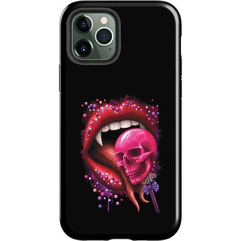 Vampire Skull Lollypop by Sarah Richter iPhone 12 Pro Impact Case