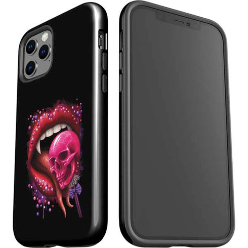 Vampire Skull Lollypop by Sarah Richter iPhone 12 Pro Impact Case