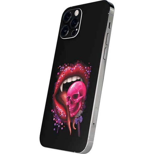 Vampire Skull Lollypop by Sarah Richter iPhone 12 Pro Max Skin