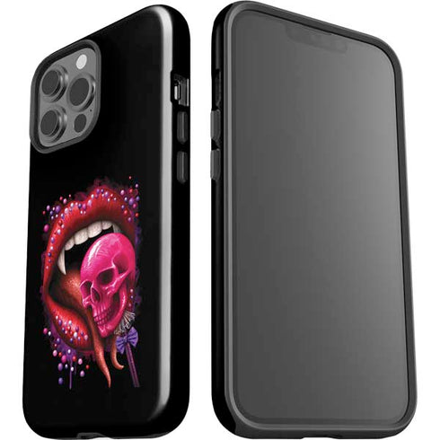 Vampire Skull Lollypop by Sarah Richter iPhone 13 Pro Max Impact Case
