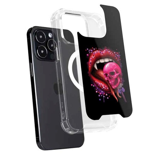 Vampire Skull Lollypop by Sarah Richter iPhone 13 Pro Max MagSafe Case