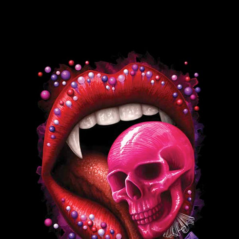 Vampire Skull Lollypop by Sarah Richter iPhone XR Pro Case