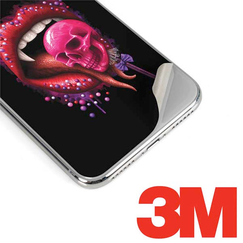Vampire Skull Lollypop by Sarah Richter iPhone XS Max Skin