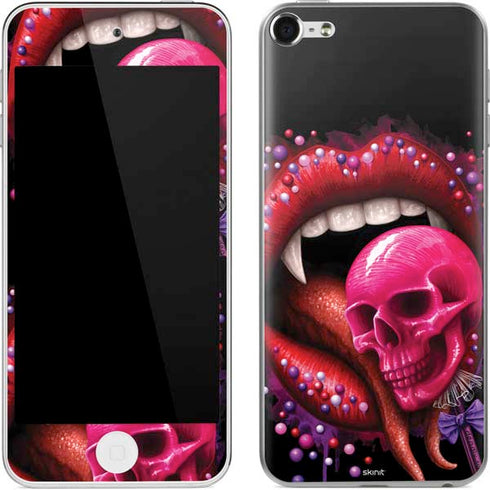 Vampire Skull Lollypop by Sarah Richter Apple iPod Skin